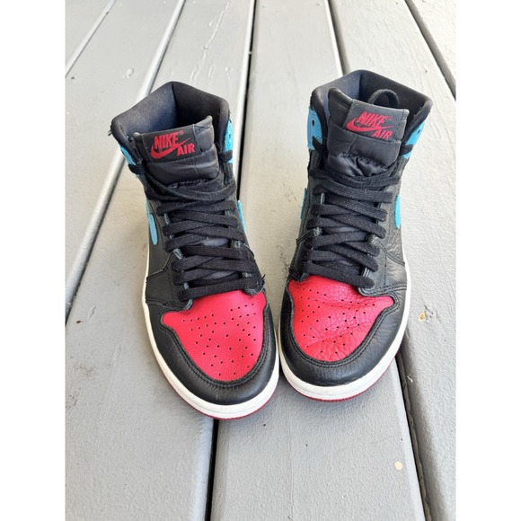 Nike Air Jordan 1 High OG UNC To Chicago CD0461-046 Women Size 7 - Picture 4 of 11